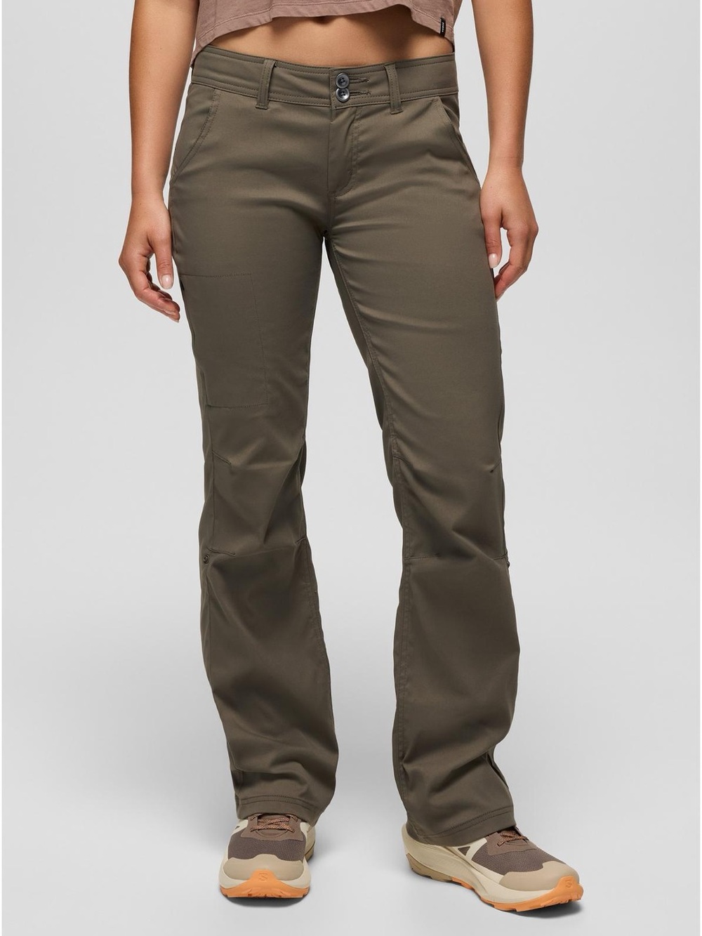 Prana Olive Boot Cut Utility Pants